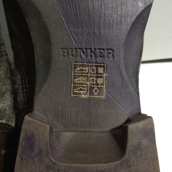 Unusual Bunker leather embroidered slouch boots - Picture 11 of 16